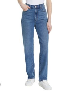 Gloria Vanderbilt Relaxed Straight Jeans - size 14